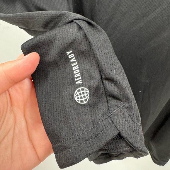 NWT Adidas Mens black and pink training tank top - Picture 4 of 7